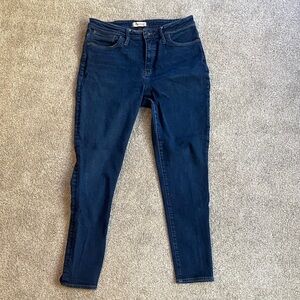 Madewell Dark Blue Skinny Jeans